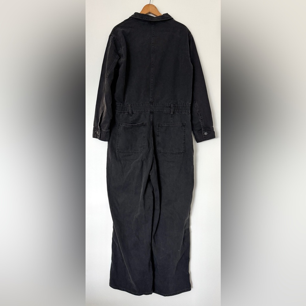 Universal Thread Black Baggy Denim Jumpsuit, Size 16 - NWT - Picture 4 of 10